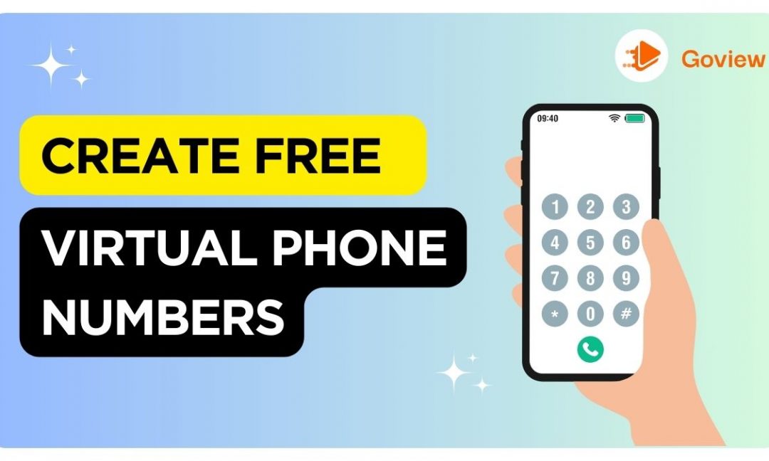 Create free virtual phone numbers via Website & App, updated 2024